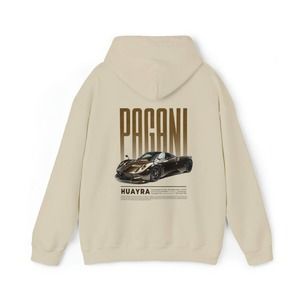 "PAGANI HUAYRA Ardriftclub Hoodie: Where Artistry Meets Comfort"